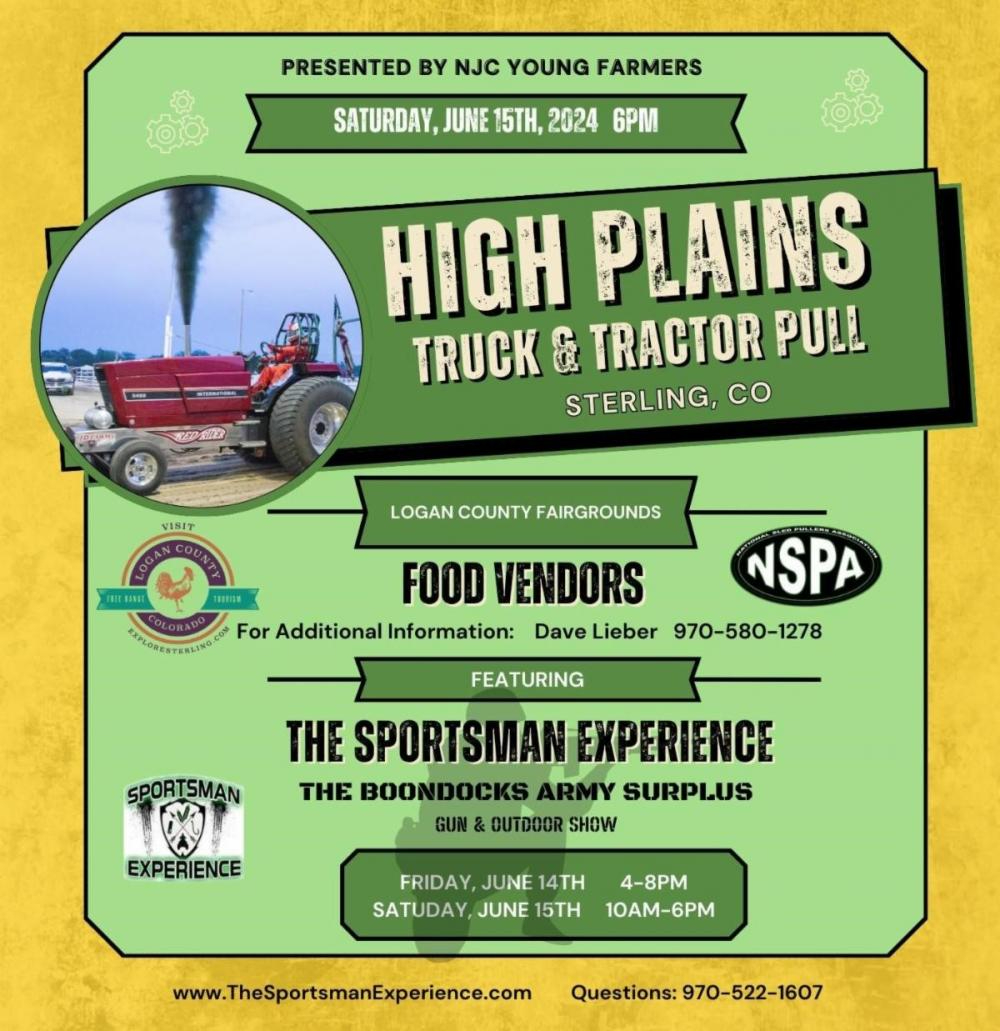 High Plains Truck & Tractor Pull - Saturday, June 15, 2024 6pm - 9pm ...